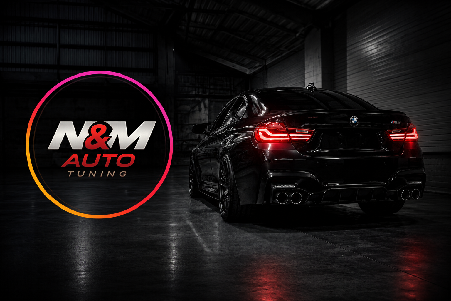N&M AUTO logo